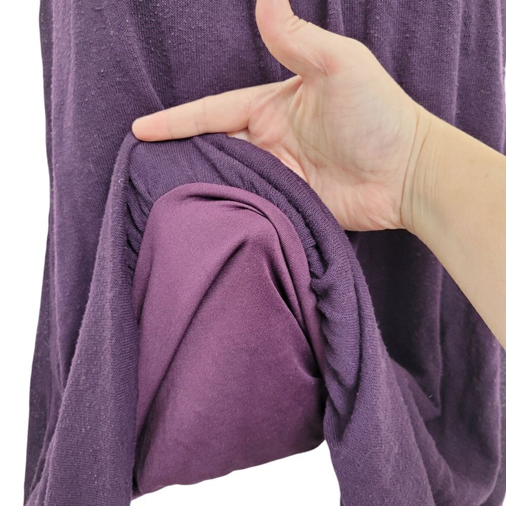 2/$20 Purple Turtleneck Top Blouse Size: Small - Picture 6 of 6